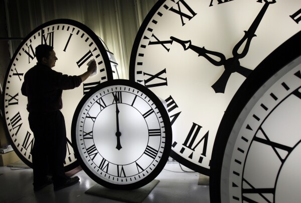 In cheap the clock